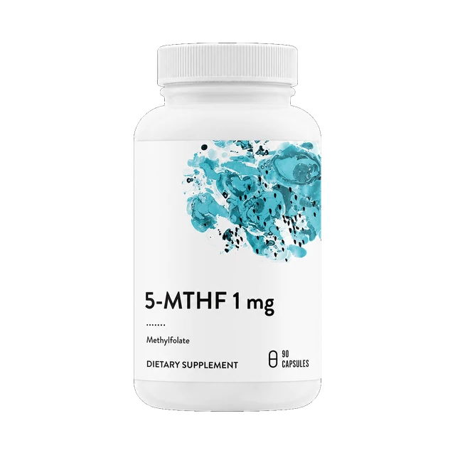 5-MTHF 1 mg - 90 servings product package