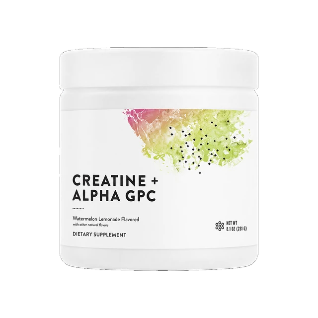 Creatine + Alpha GPC product package