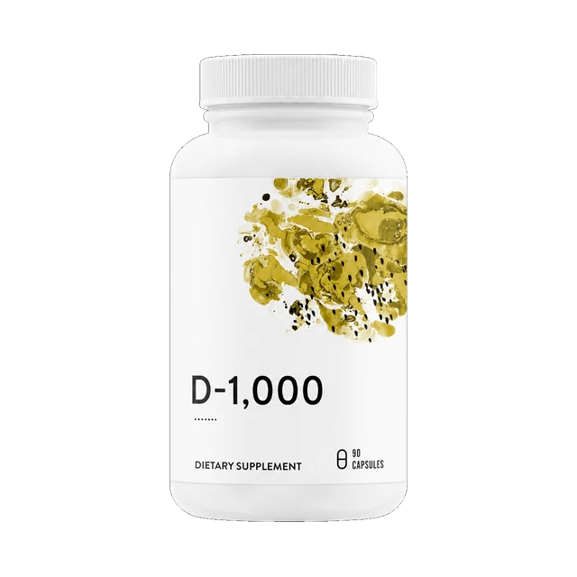 Vitamin D-1,000 - 90 Servings product package