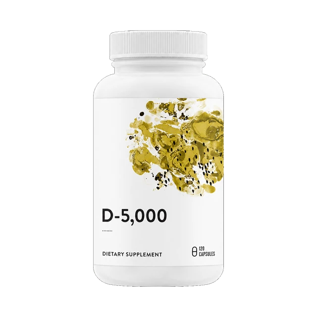 Vitamin D-5,000 - NSF Certified for Sport - 120 Servings product package