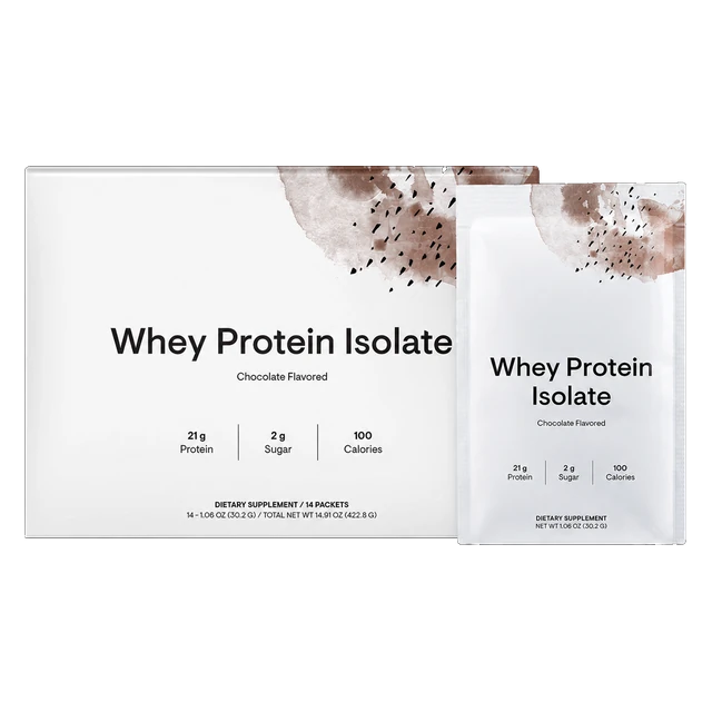 Whey Protein Isolate - Travel Packs - Chocolate product package