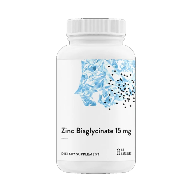 Zinc Bisglycinate 15 mg product package