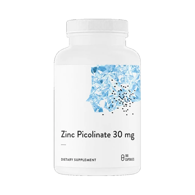 Zinc Picolinate 30 mg - 180 Servings product package