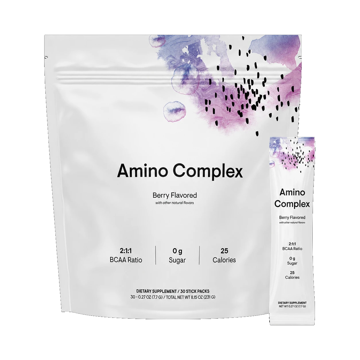 Amino Complex - Travel Packs - Berry product package