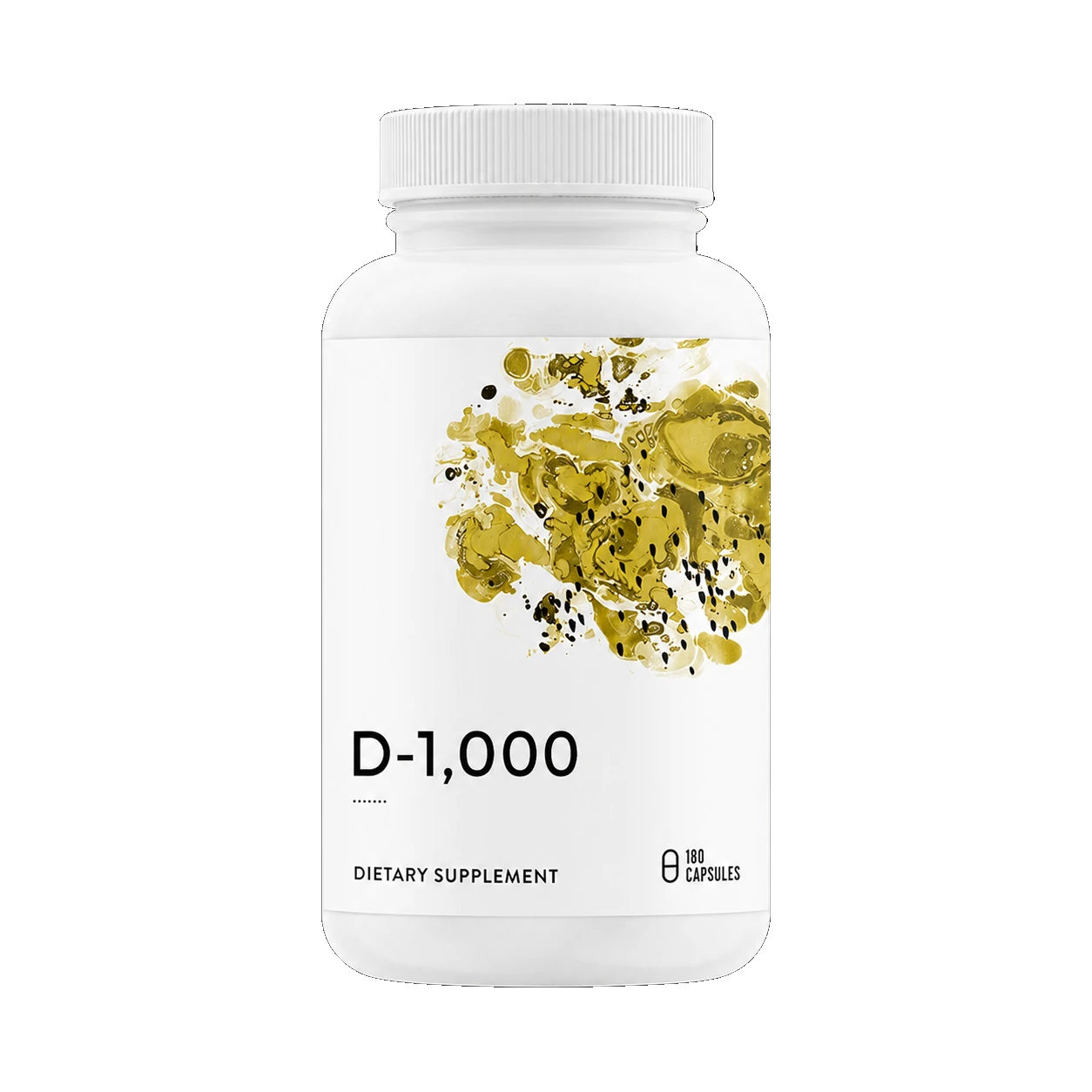 Vitamin D-1,000 - 180 Servings product package