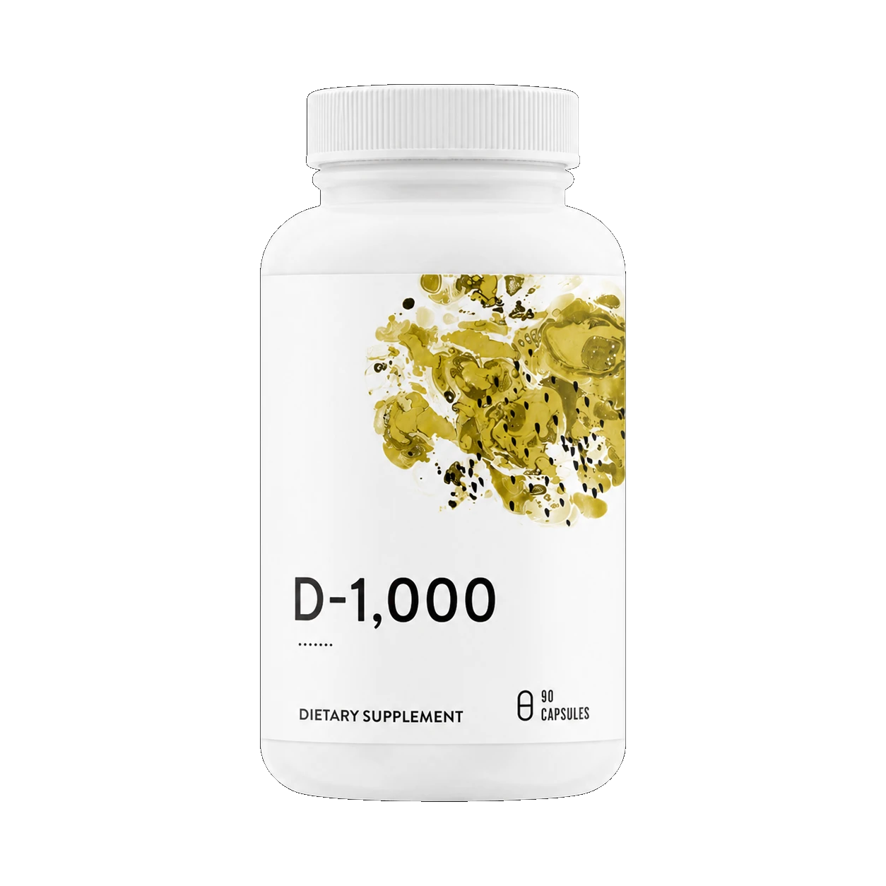Vitamin D-1,000 - 90 Servings product package
