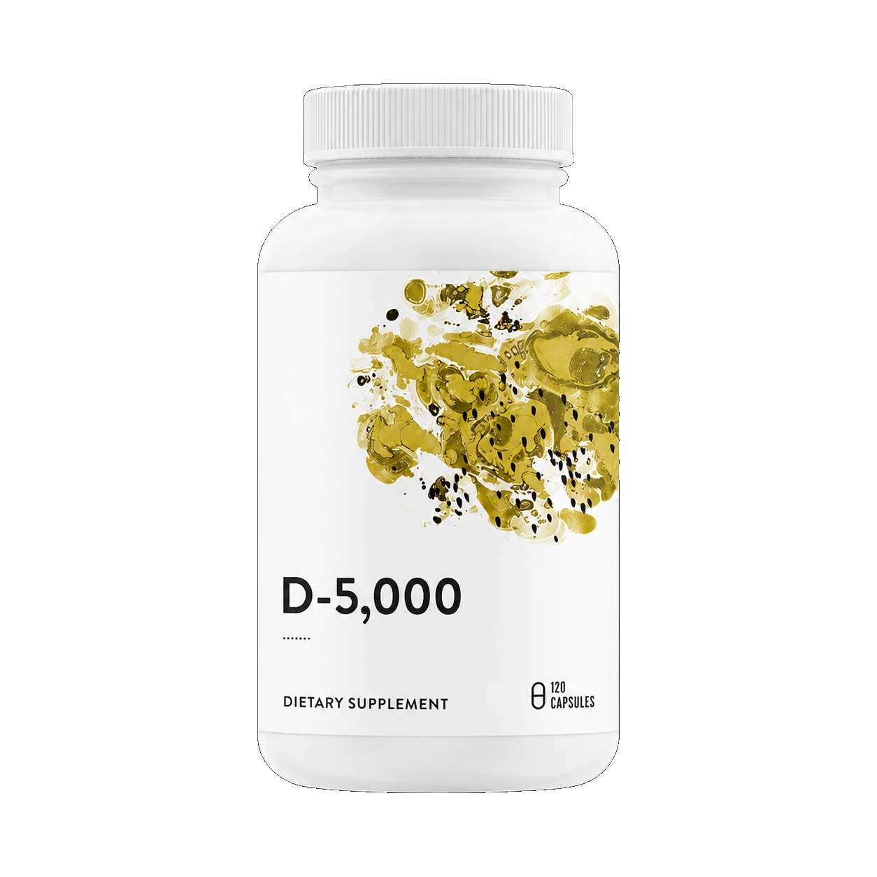 Vitamin D-5,000 - NSF Certified for Sport - 120 Servings product package