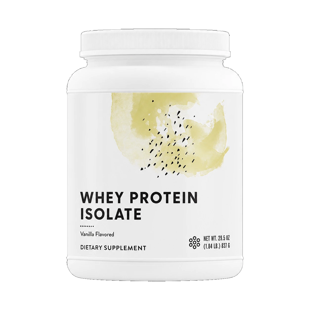 Whey Protein Isolate - Vanilla product package